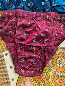 Floral Print Panties - 6 Pack