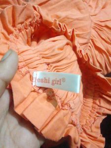 pinteresty Coral Long Sleeve Top