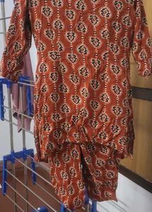 Printed Kurta Set