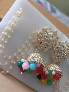 Colorful Jhumka Earrings