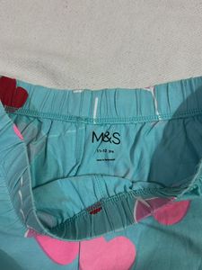Cute Heart Print Shorts