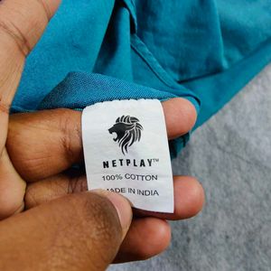 Netplay Male Solid Shirt - Chest 48