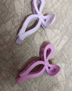Korean Bow Hair Clip🎀( Set of 2 )