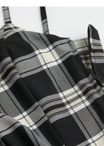 Plaid Mini Dress