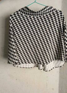 🖤🤍 Premium Houndstooth Mini Skirt for Women