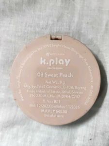 Myglamm K. Play Peach Blush