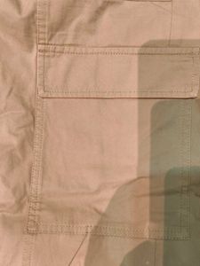 Beige Cargo Pants