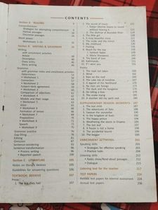 Class 9 English Literature &amp; Grammar On Board.