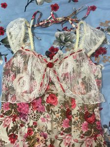 Ruffle A-line Dress