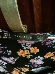 Floral Print Cap Sleeve Dress