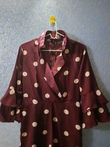 Code By Lifestyle , Polka Print Women Jumpsuit