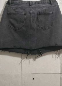 Nice Denim Skirt In Black 🖤
