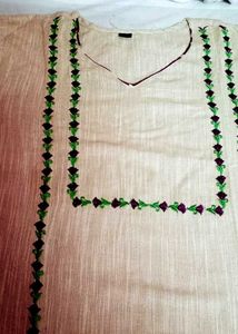 Embroidered Kurta Set