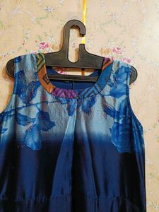 🇳🇿💫🎀Elegant Navy Blue Ethnic Gown