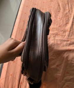 Stylish Brown Multi Way Handbag - Backpack.