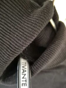 Black Turtleneck Top