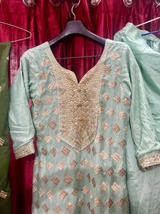 Partywear Suit Set🩵