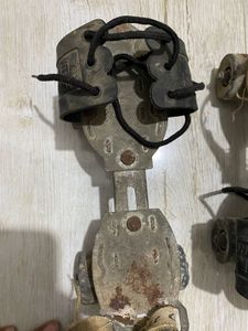 Vintage Adjustable Metal Roller Skates