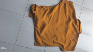 Mustard color Top