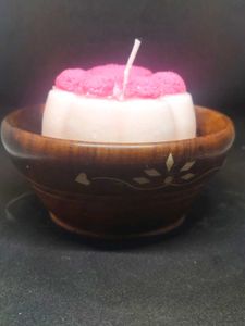 Paw Print Candle