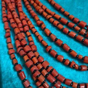 Vintage 100% Coral Layered Necklace