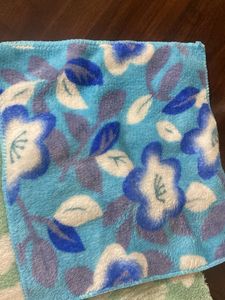 Floral Washcloths - Set of 3