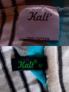 Kalt Cotton 3/4th Sleeves Long Open Shrug