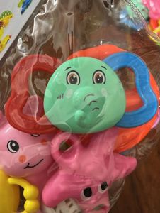 Rattle Teethers 🐥🐒🪼🦜