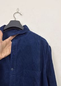 Uniqlo Blue Corduroy Shirt