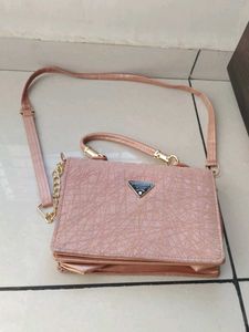 Chic Pink Crossbody Bag