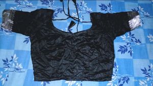 Benarasi Silk 🧿Black Blouse 🖤🥻
