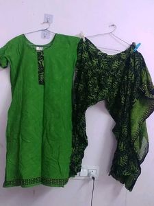Cotton Pattiyaala Suit ,Used