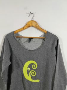 Grey Broad Neck Top (Women&#39;s)