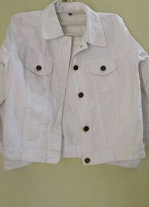 White Denim Jacket