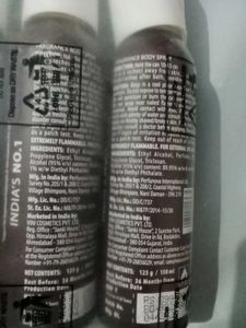 Fogg deo New Pack(4) Sealed  Body Spray Pack 4