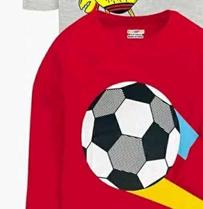Cute Boys Red Soccer T-Shirt