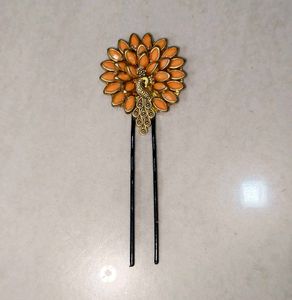 Peacock Hair Pin