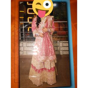 Pink Lehanga