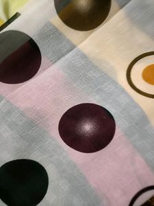 Chiffon Colourfull Saree.wuth Border