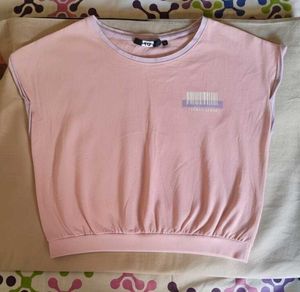 Cute Pastel Pink Top for Casual Wear