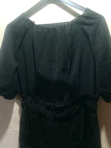 Black Jumpsuit - Relaxed Fit