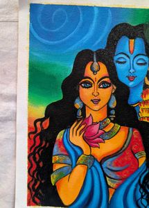 Radha Krishna Painting