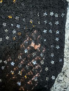 Y2k Black Sequence Sleeveless Tank Top