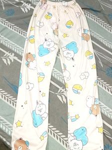 Cute Cartoon Print Pajama Pants