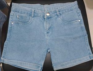 Denim Imported Branded Shorts