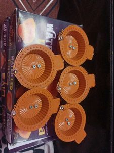 LED Water Sensor Diya Set For Diwali 🪔 Pack Of 12