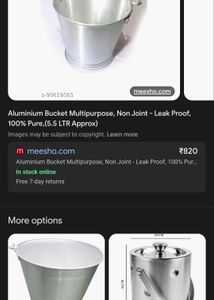 Aluminium Bucket
