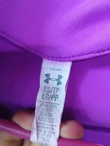 Purple Under Armour Top