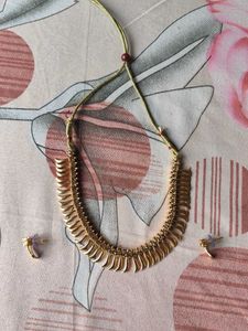 Golden Necklace Set