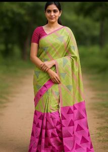 Satin Saree